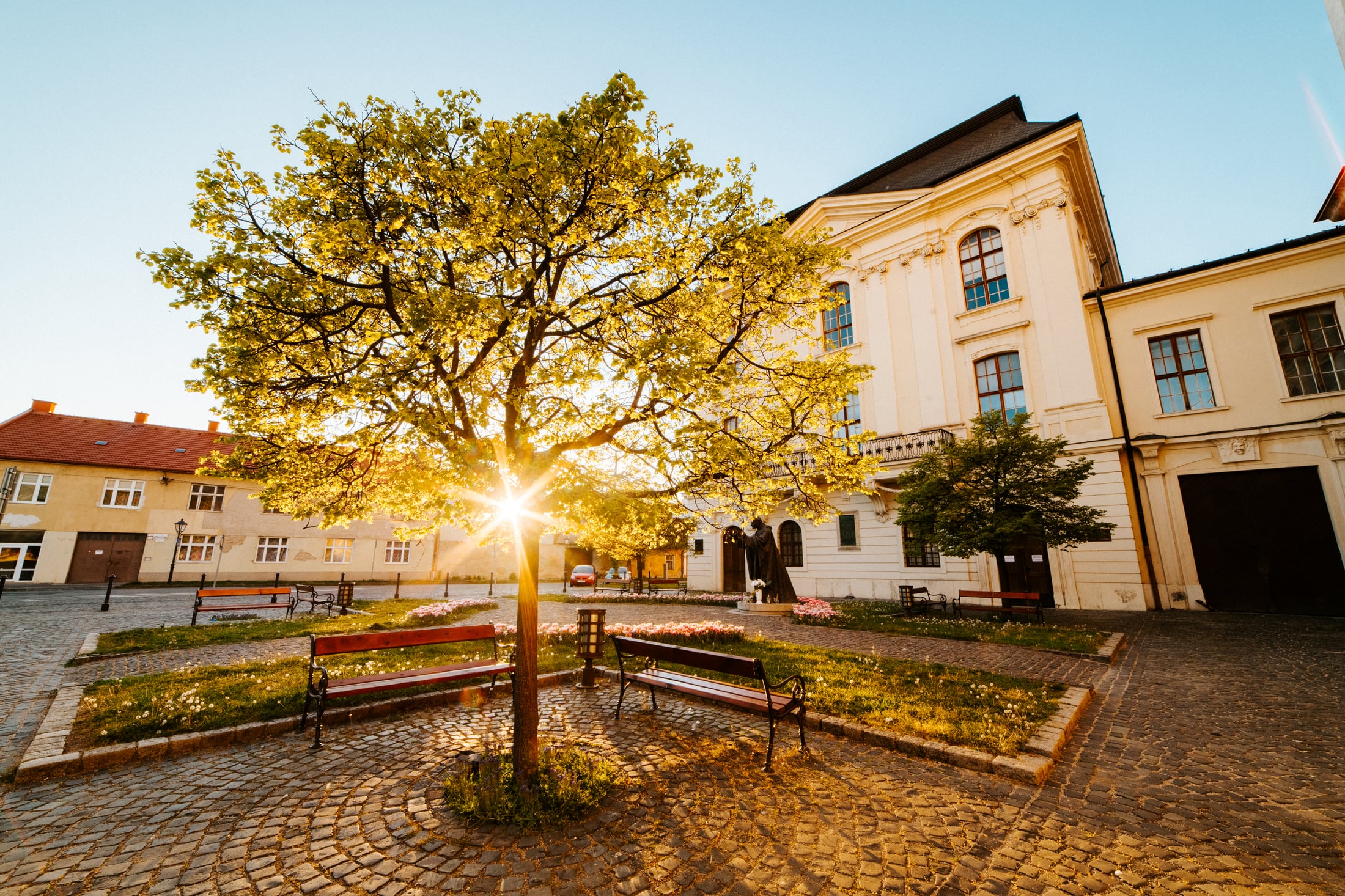 Historic courtyard, Trnava