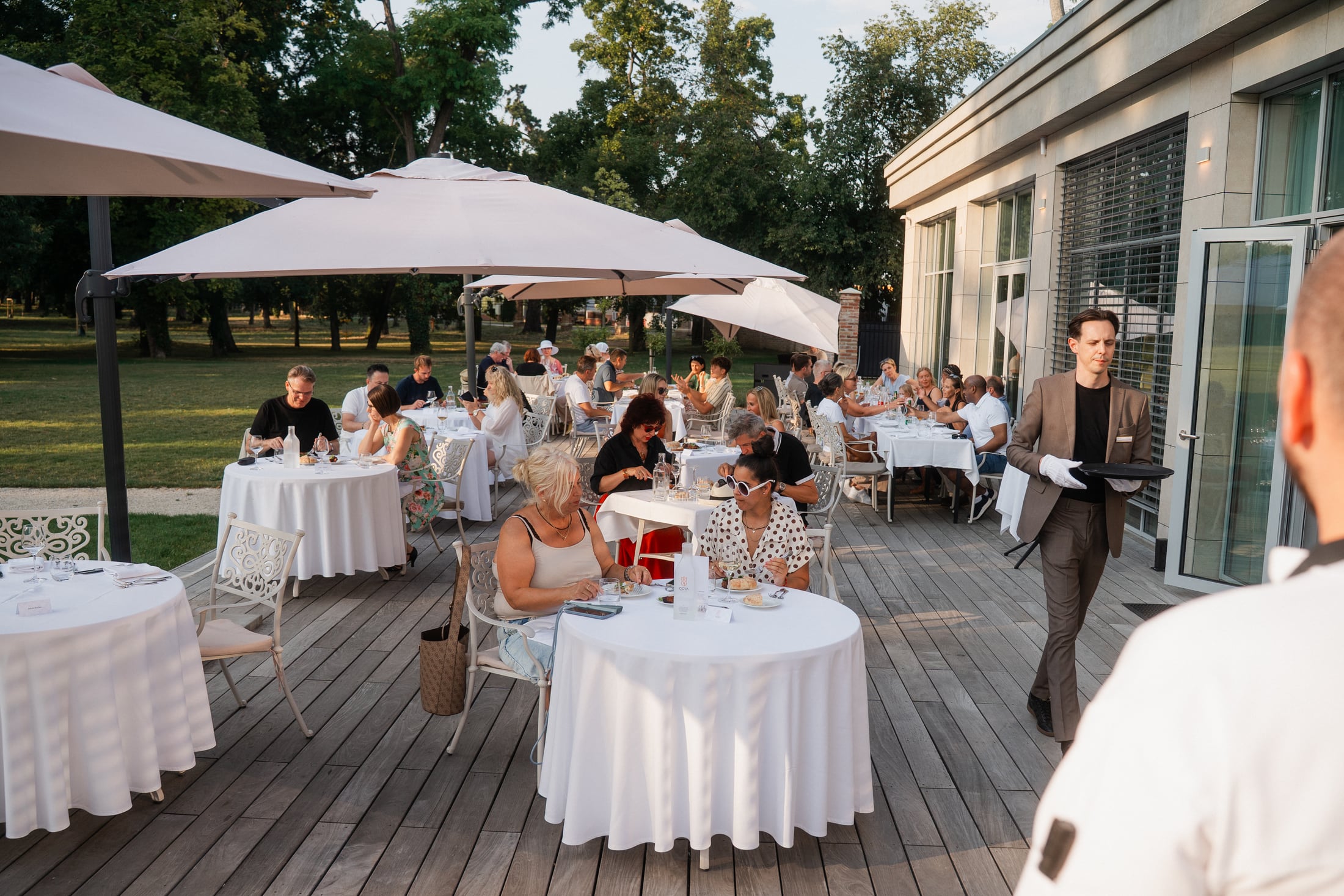 Summer dining at GOYA Vitality, Voderady